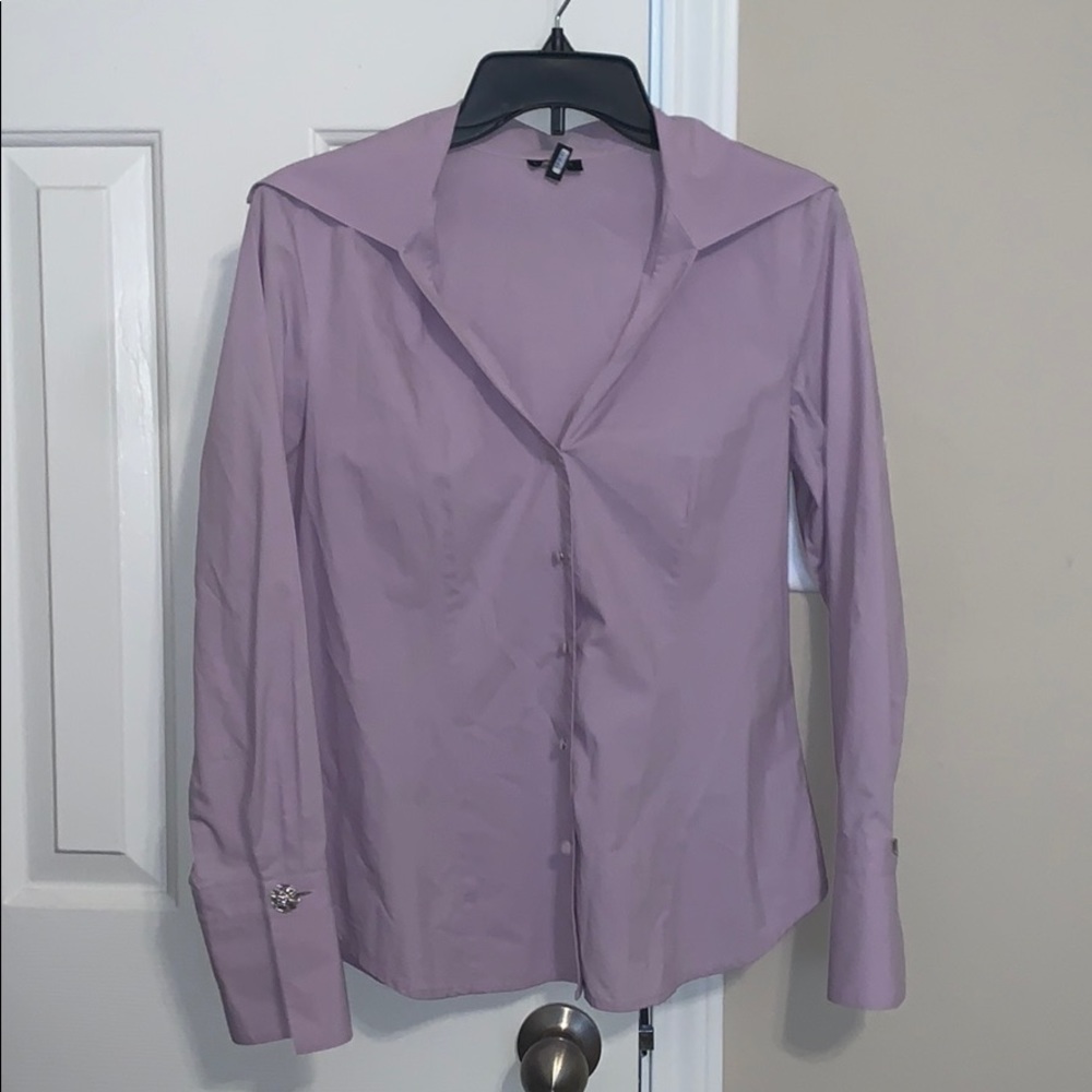 Lavender button up